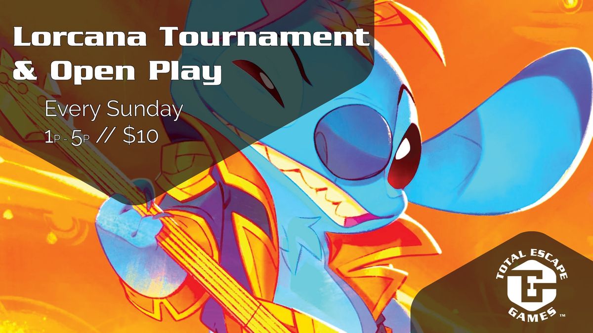 Disney Lorcana - Tournament & Open Play