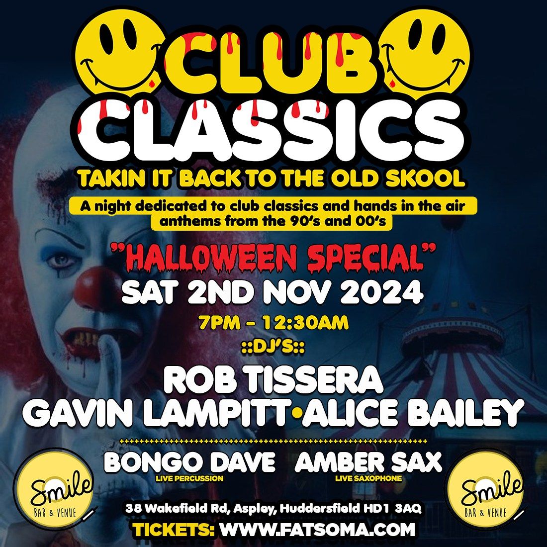 CLUB CLASSICS 90\u2019s & 00\u2019s \ud83c\udf83HALLOWEEN SPECIAL\ud83c\udf83