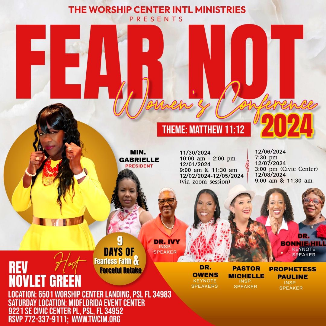 Fear Not Women's Conference 2024 - Main Service 