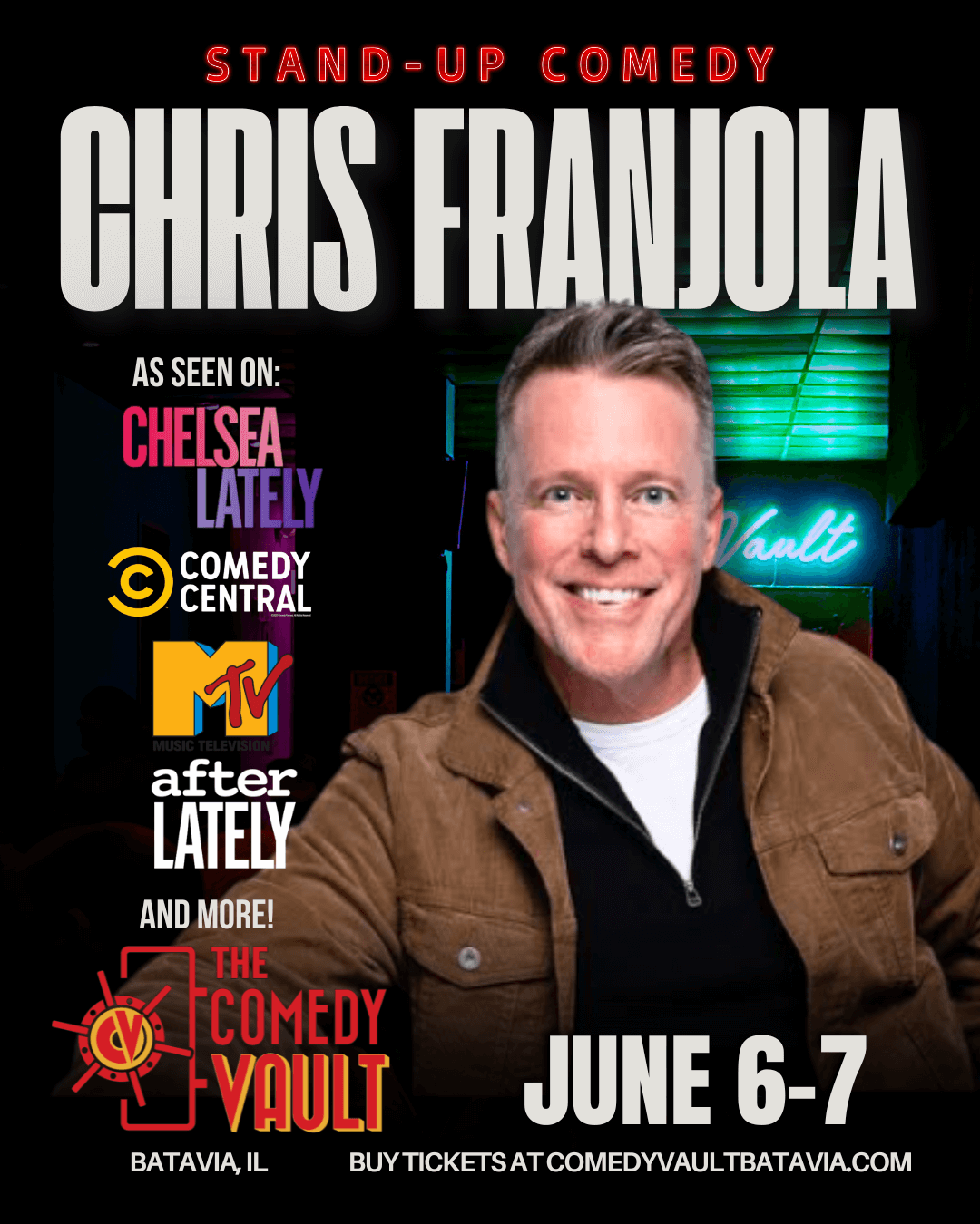 Chris Franjola at Funny Bone - Columbus