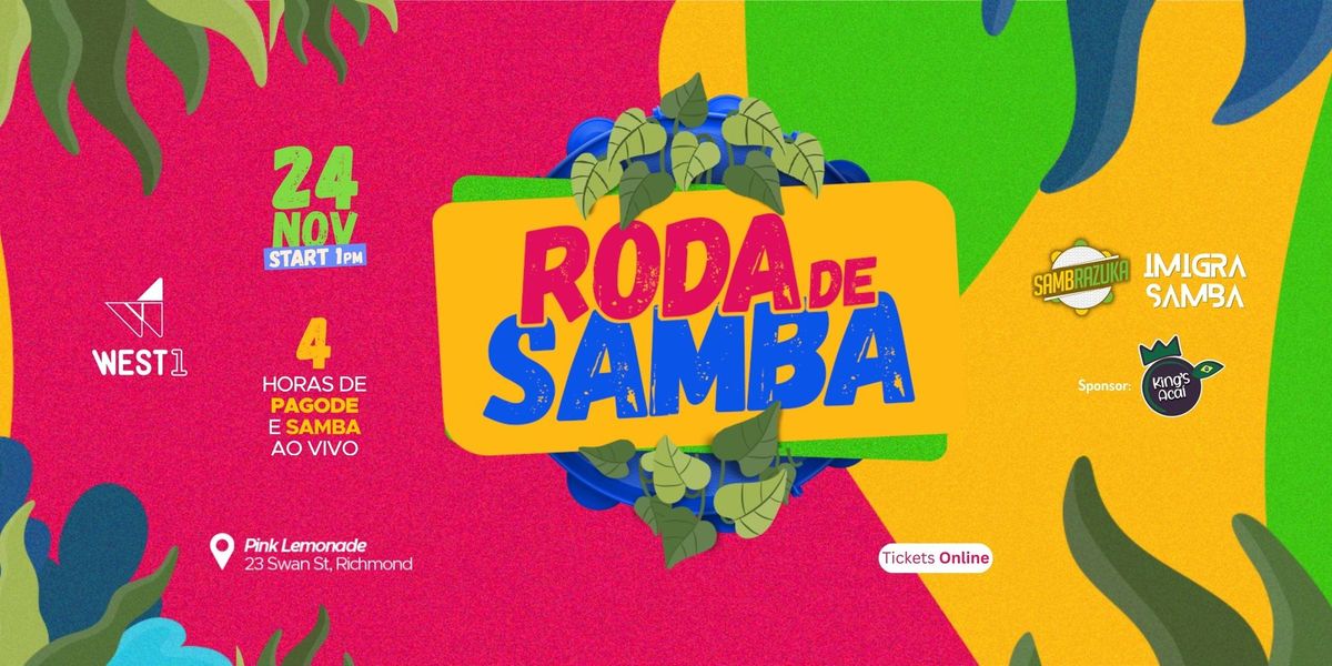 Roda de Samba | WEST 1 Melbourne