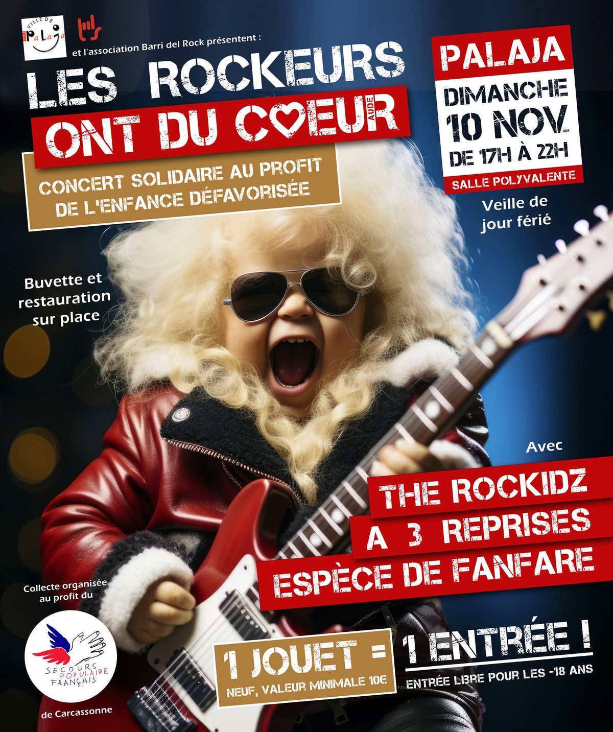 Les Rockeurs ont du Coeur - Aude