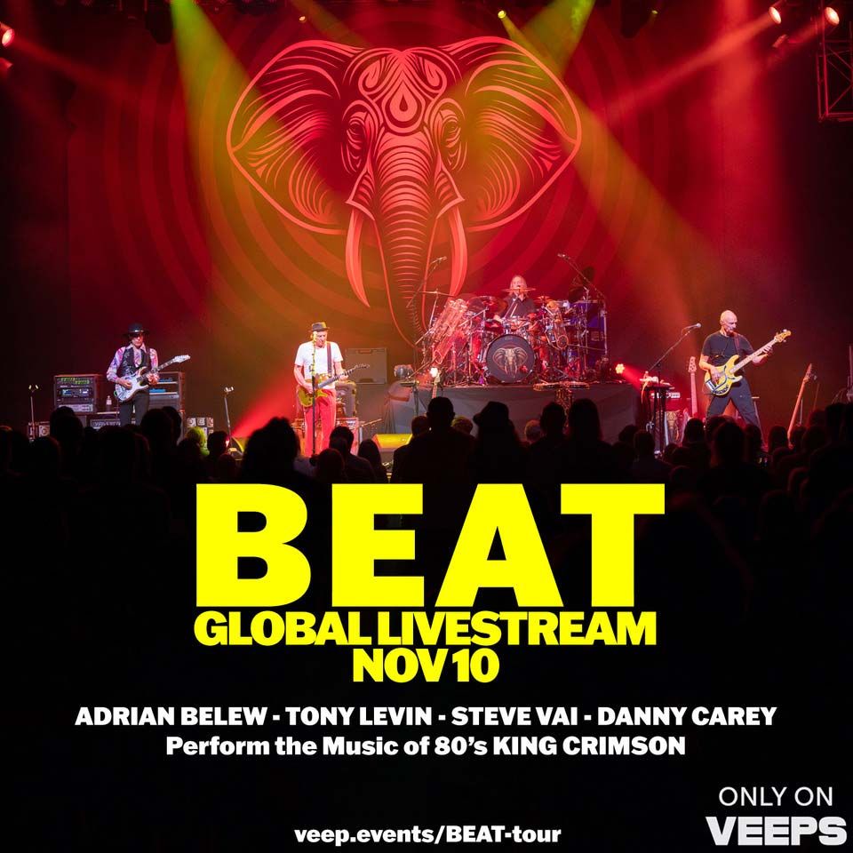 BEAT - Belew Vai Levin Carey at Orpheum Theatre - Vancouver