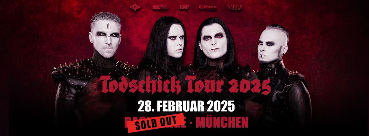 NACHTBLUT \u00b7 TODSCHICK TOUR 2025 \u00b7 M\u00dcNCHEN \u00b7 BACKSTAGE HALLE