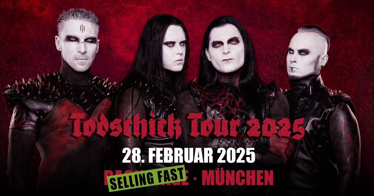 NACHTBLUT \u00b7 TODSCHICK TOUR 2025 \u00b7 M\u00dcNCHEN \u00b7 BACKSTAGE HALLE