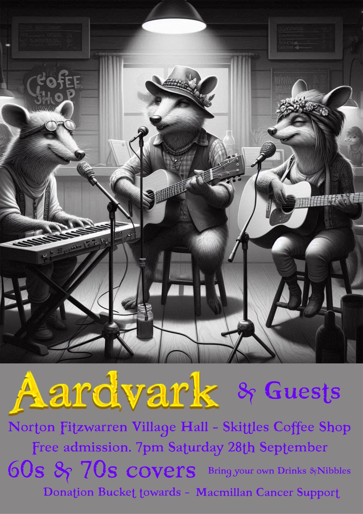 Aardvark & Guests Live Music Night