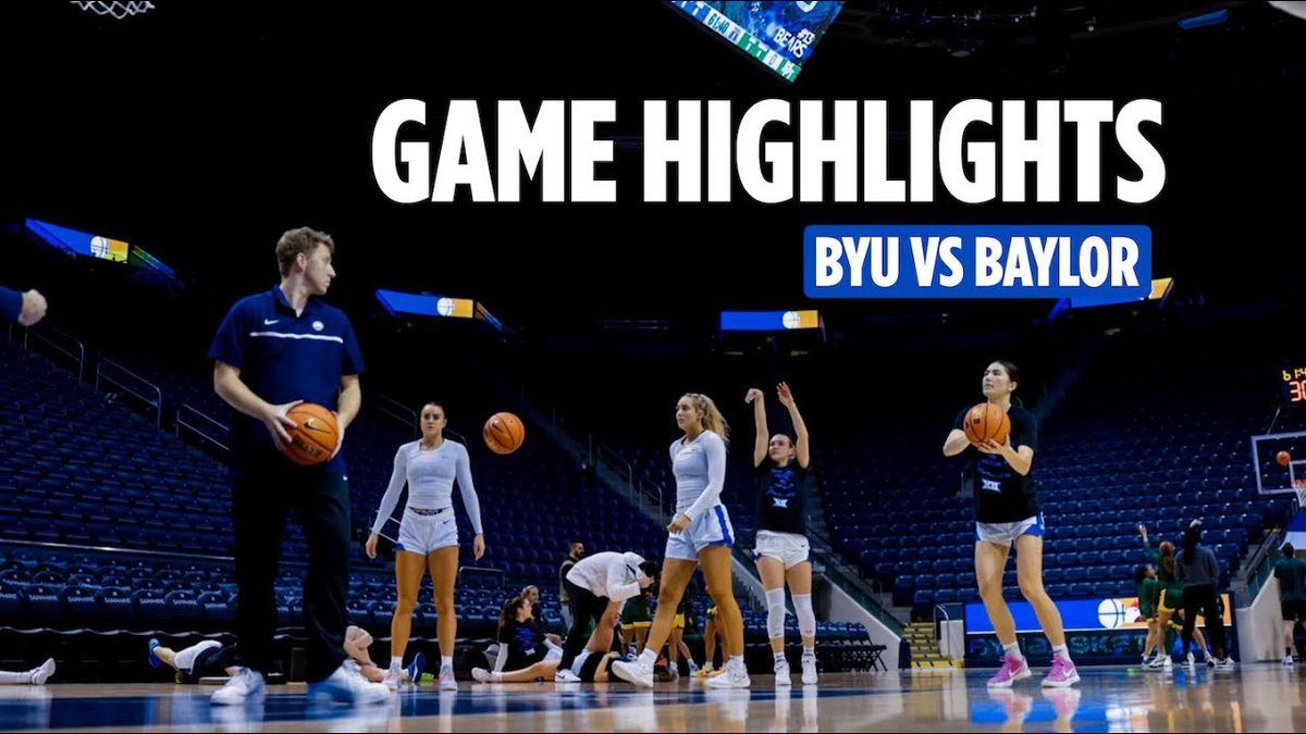 Baylor Bears at BYU Cougars Womens Volleyball