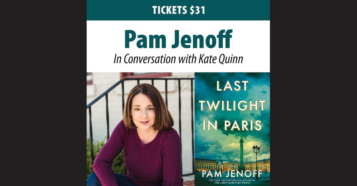 Pam Jenoff In Conversation with Kate Quinn