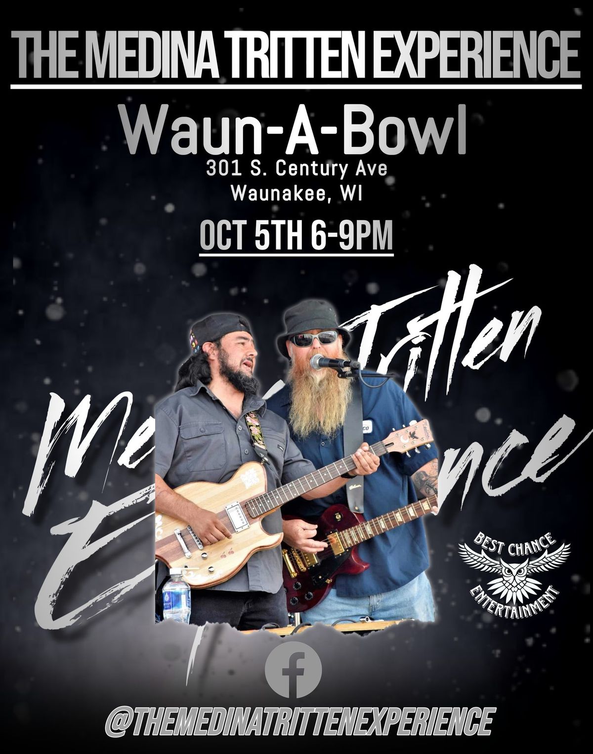 The Medina Tritten Experience at Waun-A-Bowl