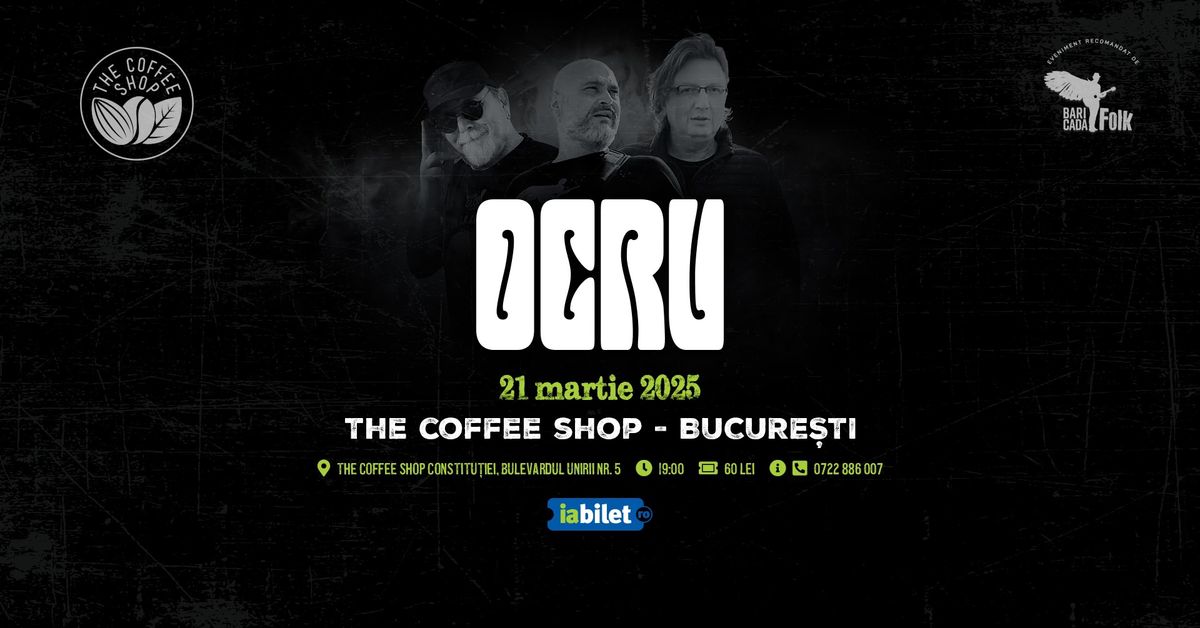 Bucure\u0219ti: Concert OCRU @ The Coffee Shop - Constitu\u021biei