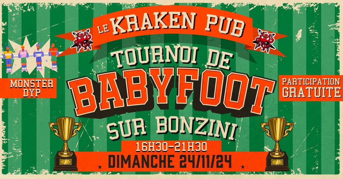 \ud83c\udfc6Tournoi de Baby-Foot \ud83c\udfc6