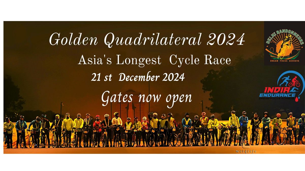 Golden Quadrilateral 2024 The Race