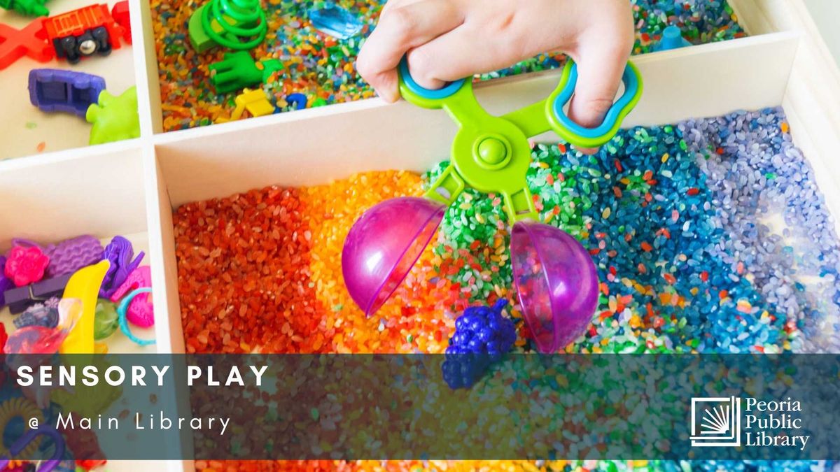 Sensory Play @ Main Library 