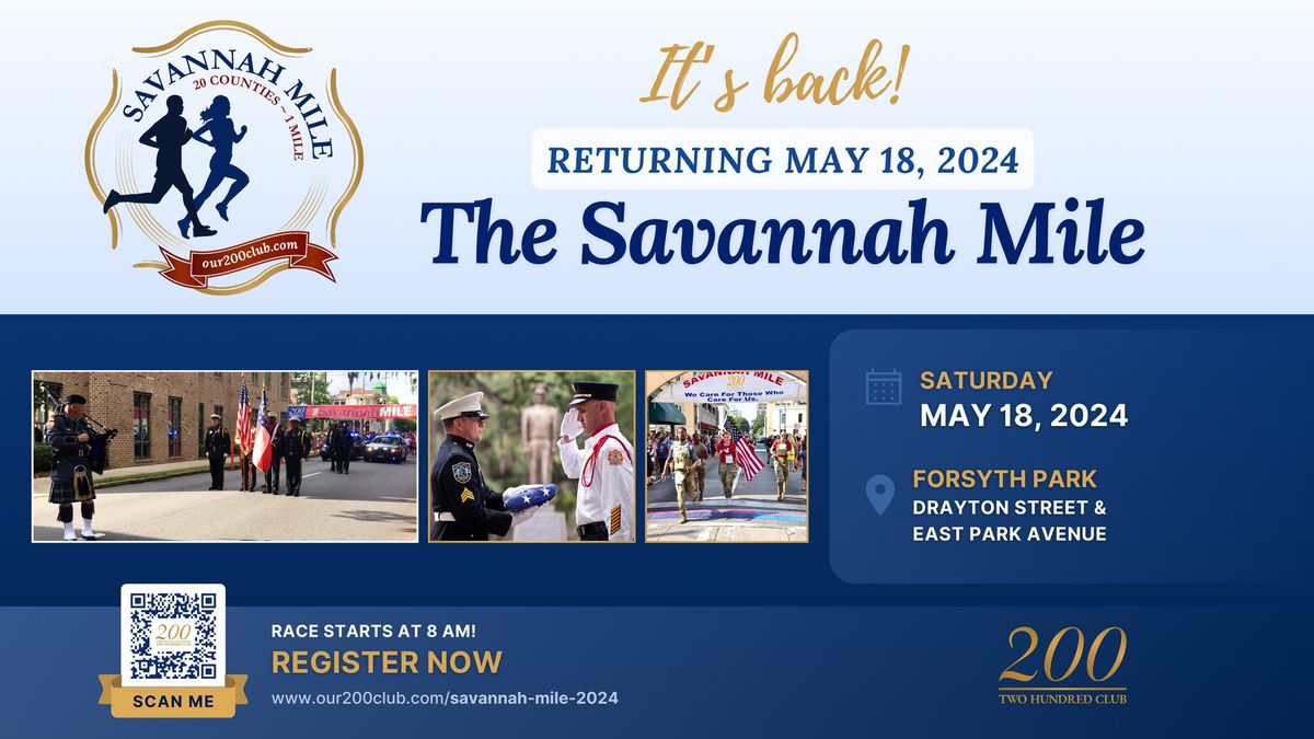 2024 Savannah Mile