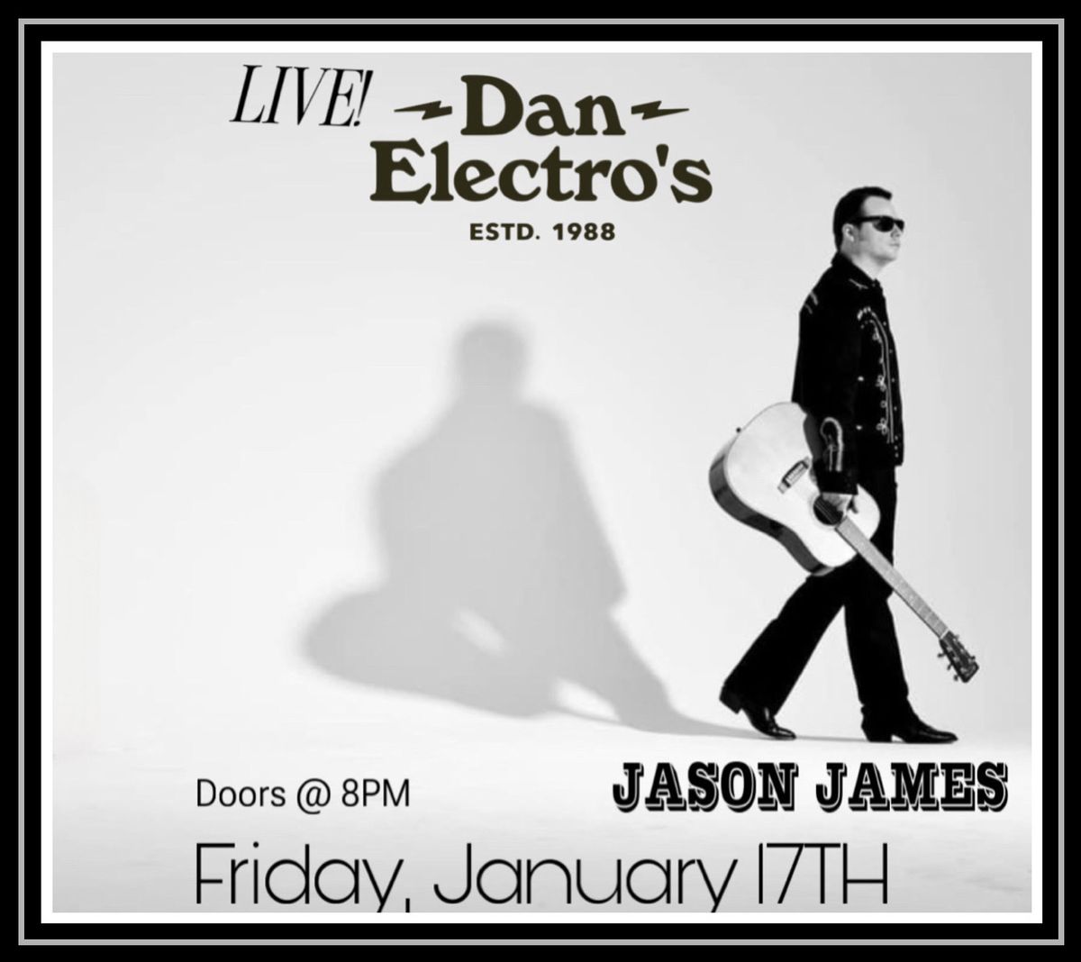 Jason James w Johnny Falstaff at Dan Electros 