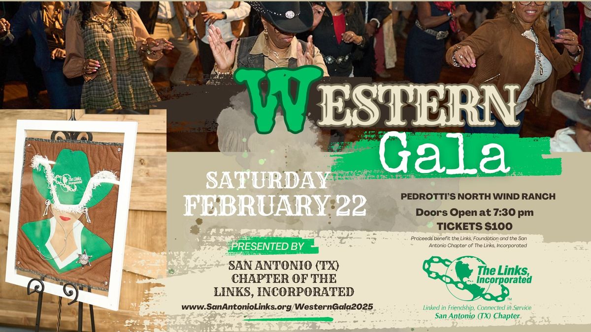 Western Gala 2025 by San Antonio Links, Incorporated