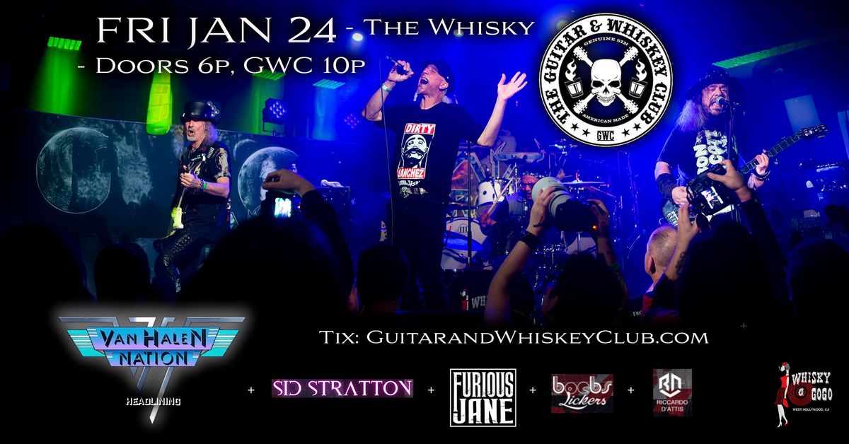 The Guitar & Whiskey Club at The Whisky-A-Go-Go, Friday, January 24 2025