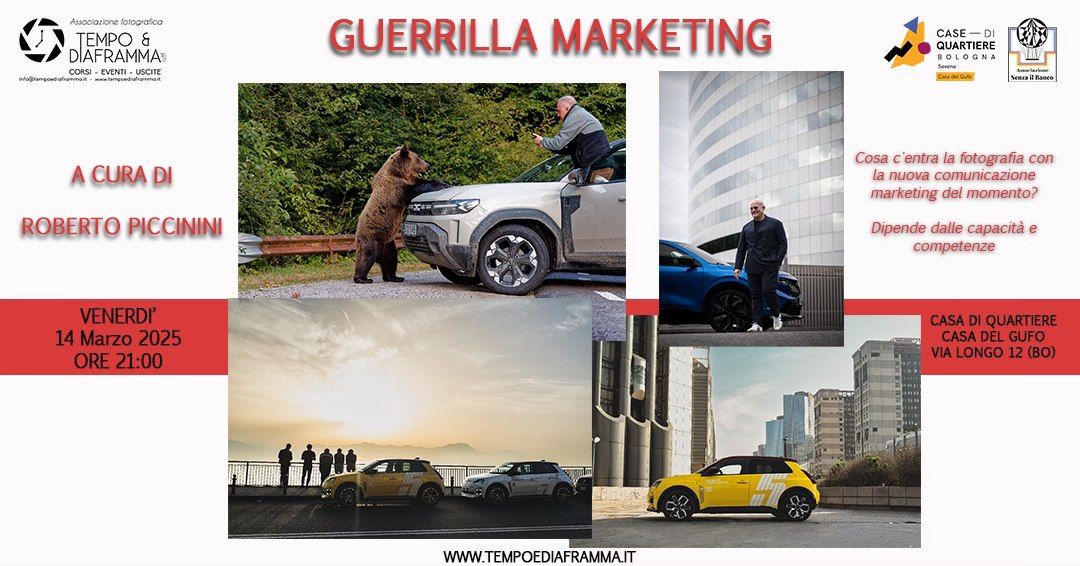 \u201cGuerrilla Marketing: cosa c\u2019entra la fotografia con la nuova comunicazione marketing del momento? D