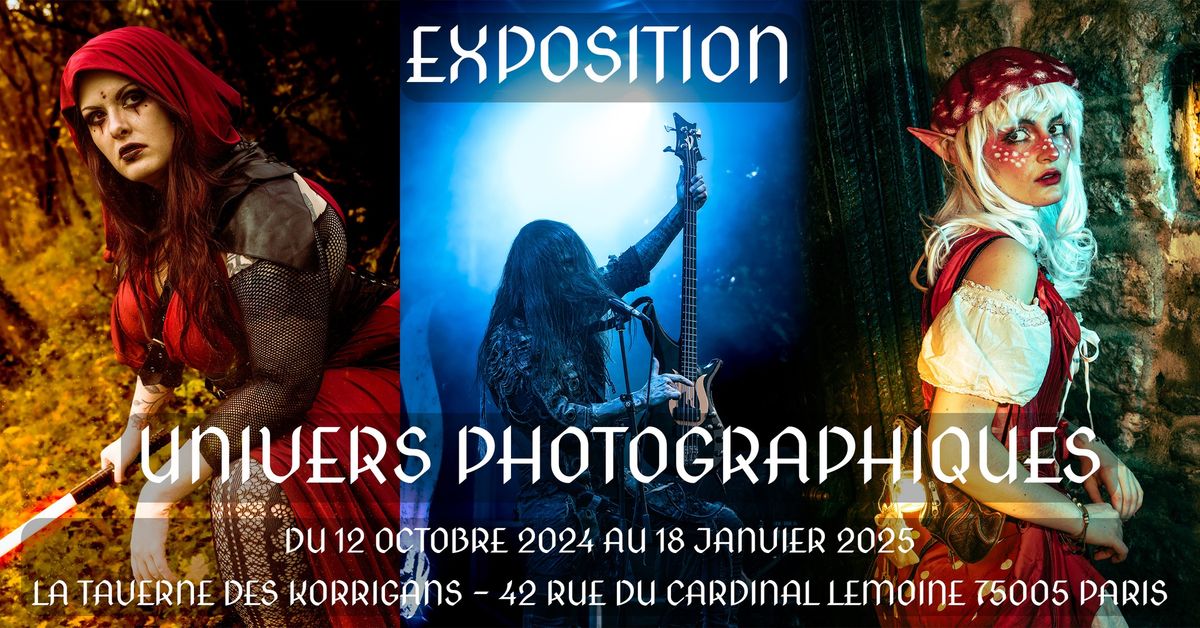 Vernissage de l'exposition Univers photographiques