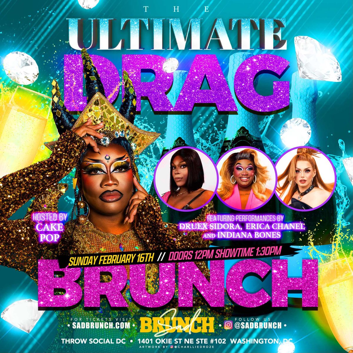 Drag Brunch at THR\u014dW Social DC!