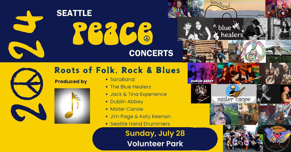 Roots of Folk, Rock and Blues - Seattle Peace Concerts at Volunteer Park