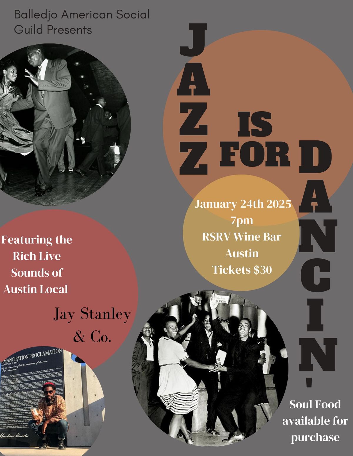 BASG Presents : Jazz is for Dancin'