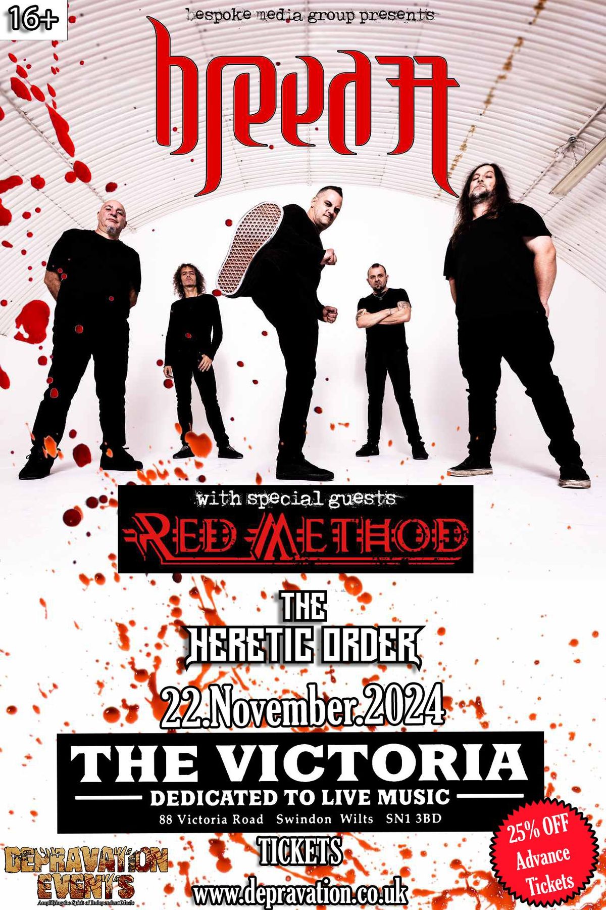 BREED 77 + Special Guests @ The Victoria, Swindon