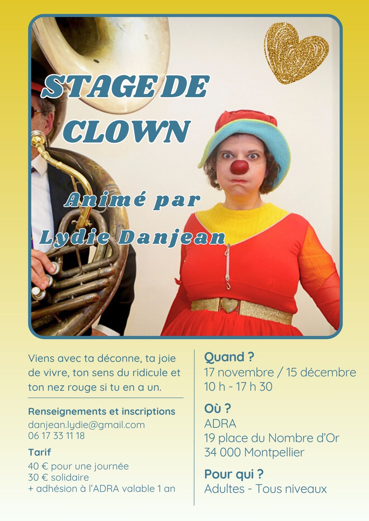 Stage de Clown