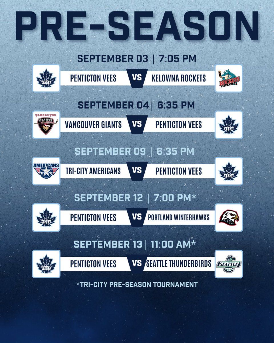 Penticton Vees vs. Portland Winterhawks