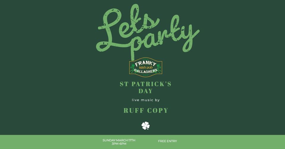 St Patricks Day Sunday Session