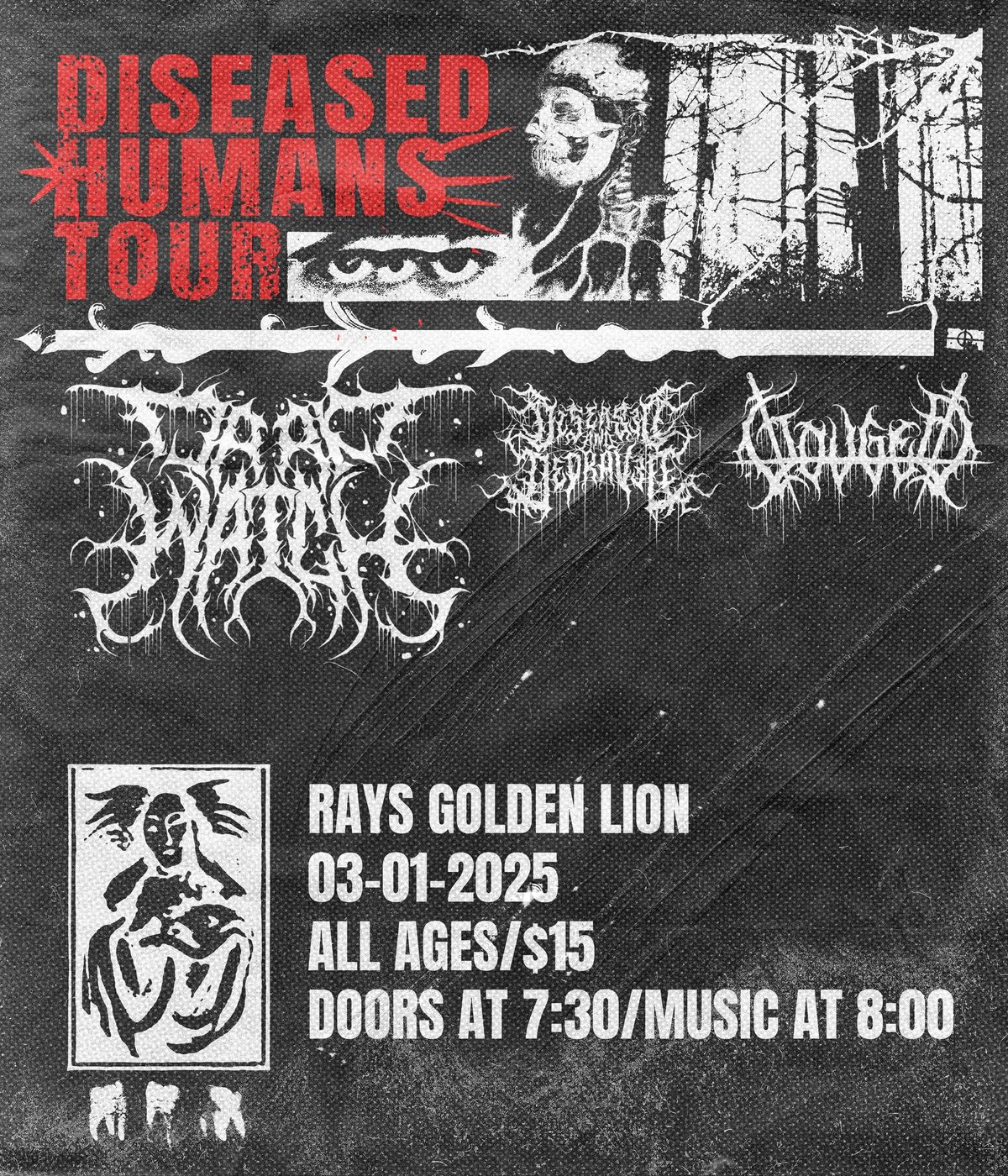 DARK WATCH at Rays Golden Lion: Diseased Humans Tour 