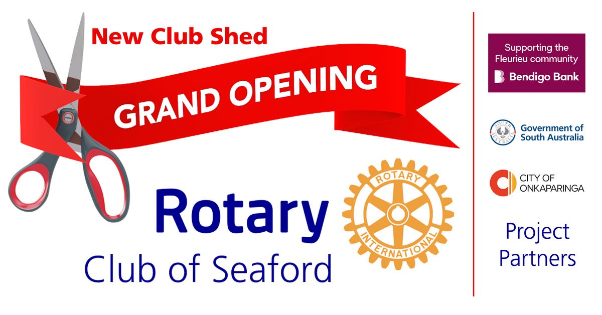 New Club Shed Grand Opening