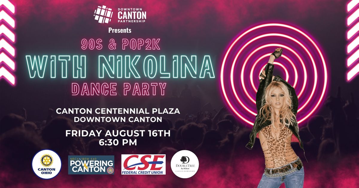 90s & Pop2K Dance Party At Canton Centennial Plaza