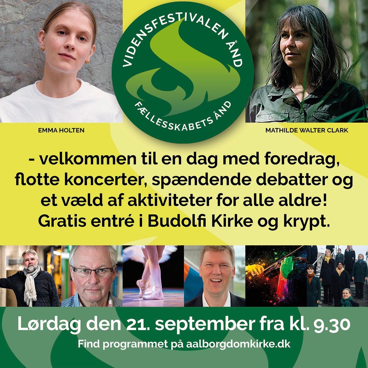 VIDENSFESTIVALEN \u00c5ND - GRATIS I BUDOLFI KIRKE