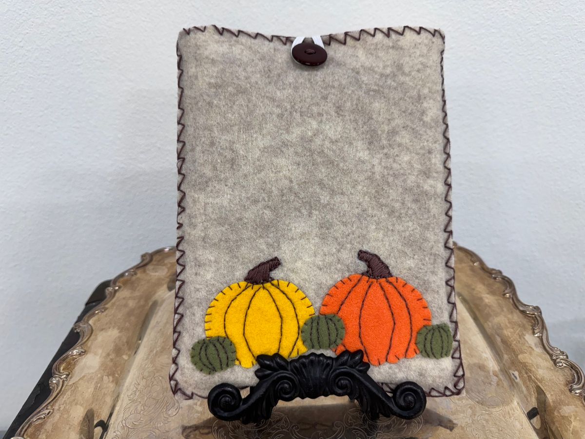 Felt Fall Book, Tablet or Anything Pouch 