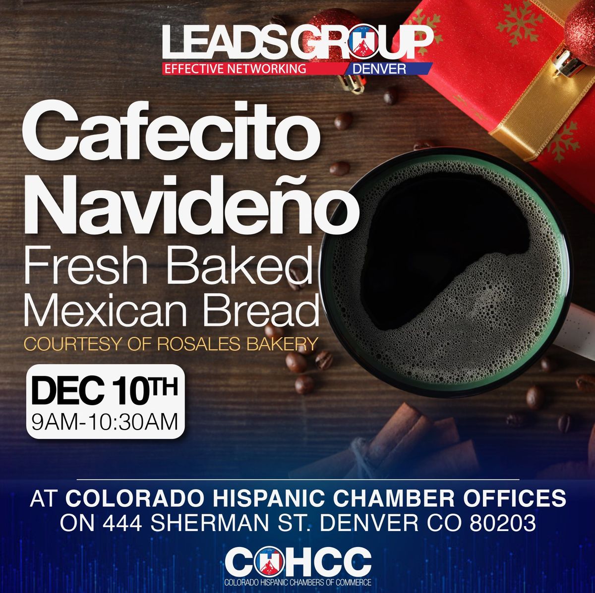 Cafecito Navide\u00f1o _ A Holiday Morning Coffee & Networking