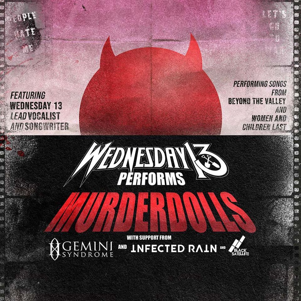 WEDNESDAY 13 performs MURDERDOLLS at Rosemount Hotel