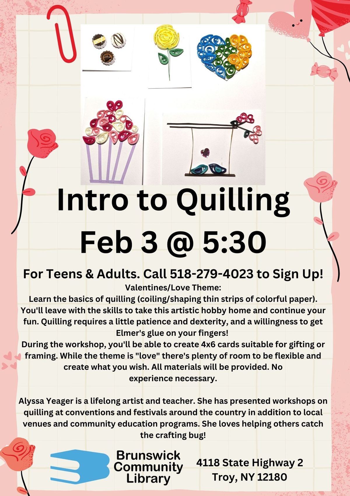 Intro to Quilling