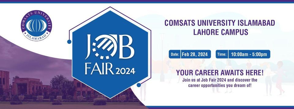 Job Fair COMSATS Lahore