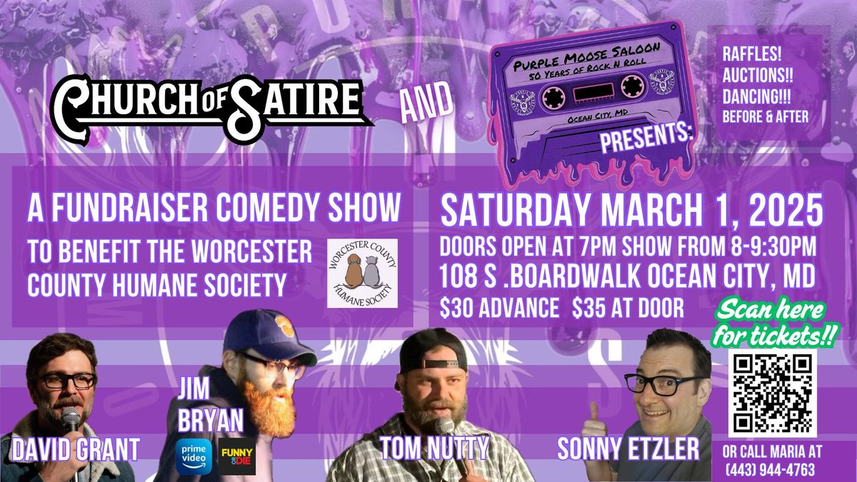 Church of Satire at The Purple Moose!