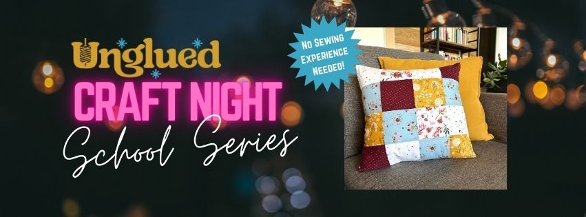 Night School Series: Sewn Patchwork Pillowcase