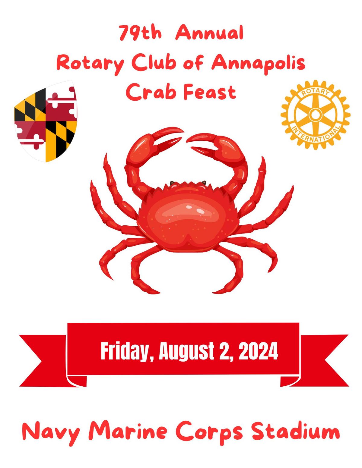 79th Annual Rotary Club of Annapolis Crab Feast