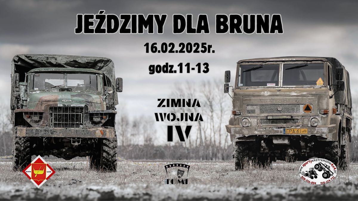 JE\u0179DZIMY DLA BRUNA - ZIMNA WOJNA IV 16.02.2025