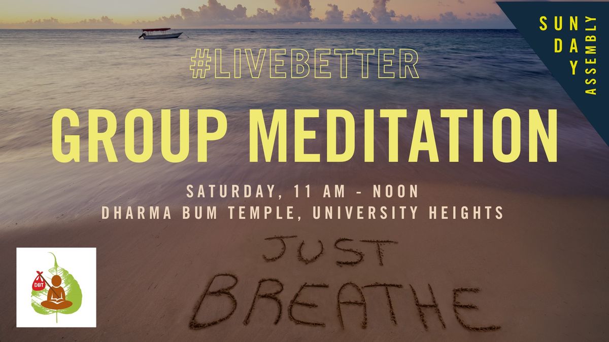 Group Guided Meditation at Dharma Bum Temple