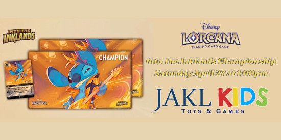 JAKL KIDS Disney Lorcana Into The Inklands Championship Tournament