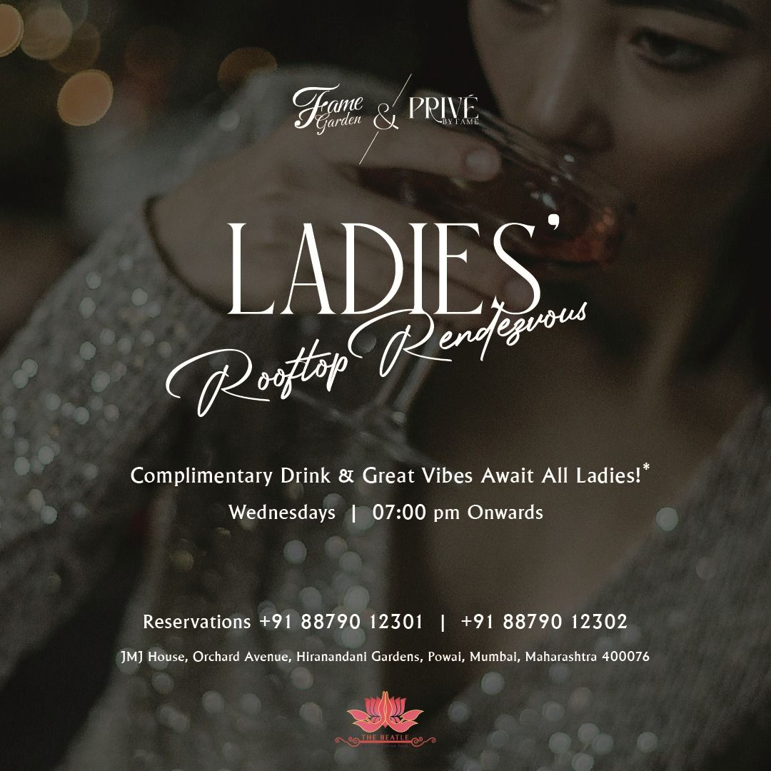 Ladies Night at Rooftop Restaurant