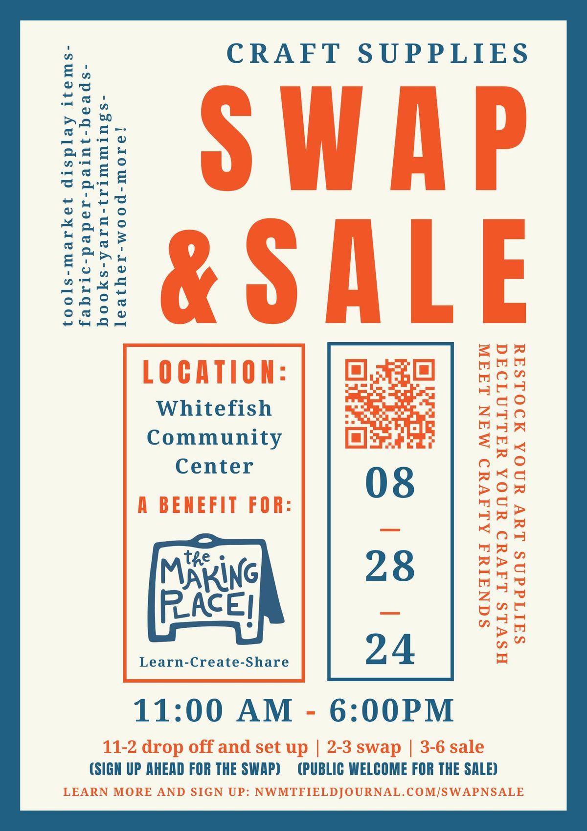 Craft Supply Swap & Sale