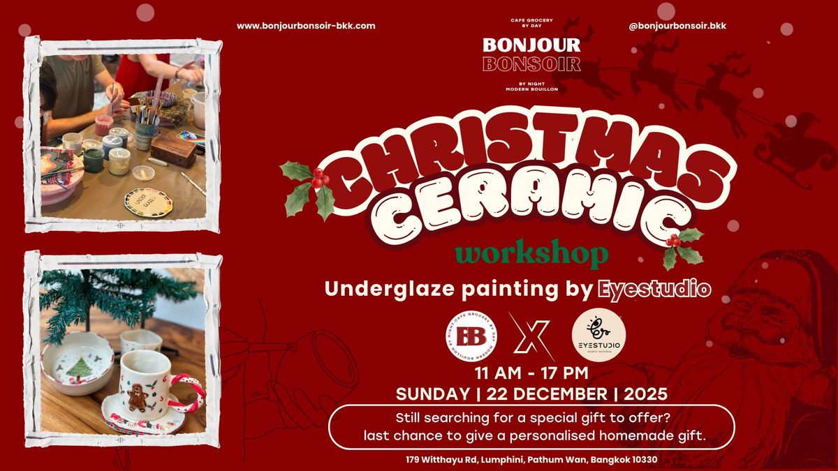 Ceramic Painting @Bonjour Bonsoir by Eyestudio