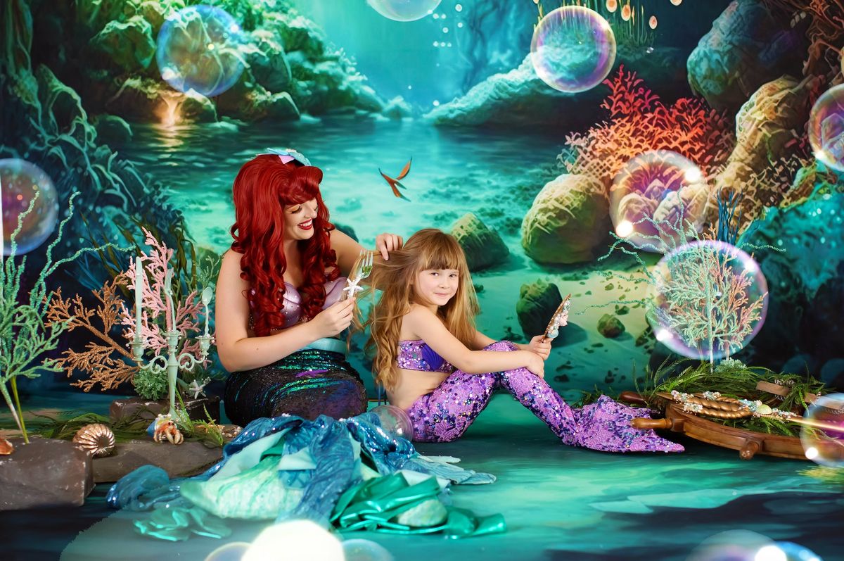 Under the Sea Mermaid Photo Session {with Reserving Royalty}