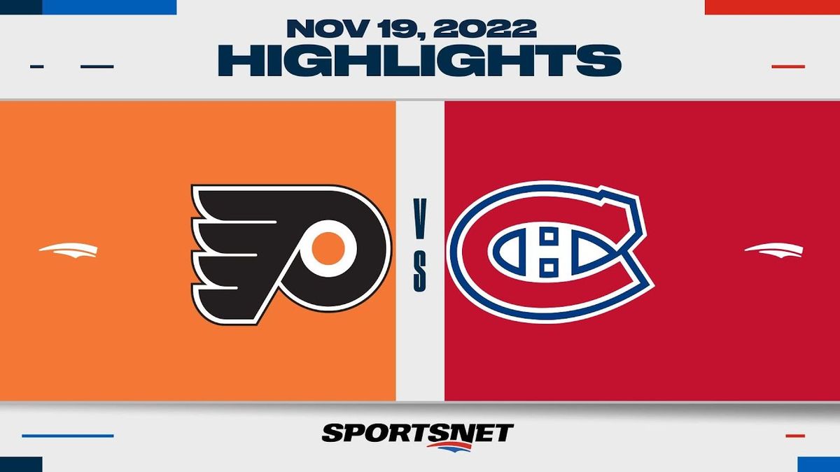 Montreal Canadiens at Philadelphia Flyers